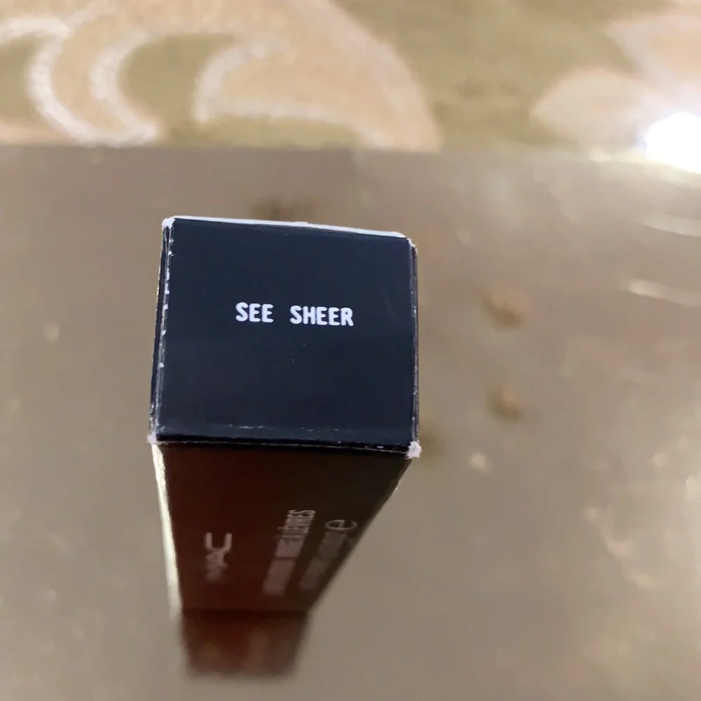 MAC SEE SHEER A 75,  FULL SIZE LIPSTICK NEW IN BOX